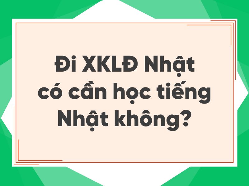 Đi XKLĐ Nhật c&oacute; cần học tiếng Nhật kh&ocirc;ng - X&acirc;y dựng lộ tr&igrave;nh từ sớm